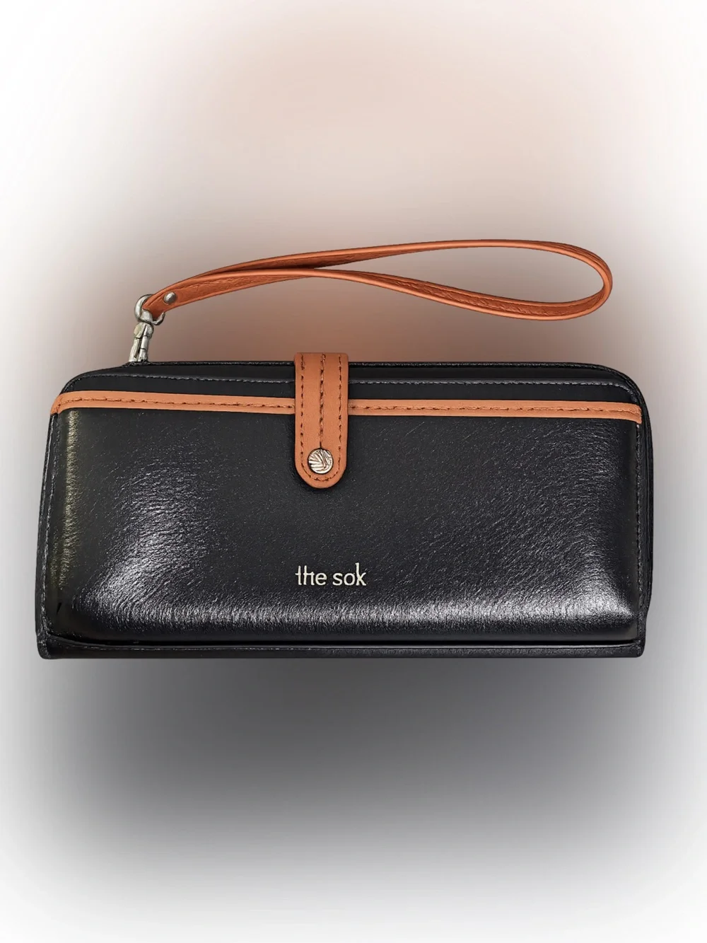 NEW The Sak Large Smartphone Convertible Crossbody/Wristlet in Black Onyx